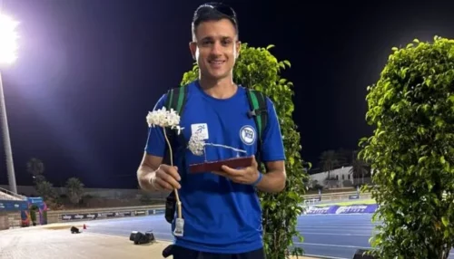 Lucas Marcelino conquista ouro em competição internacional de atletismo na Espanha