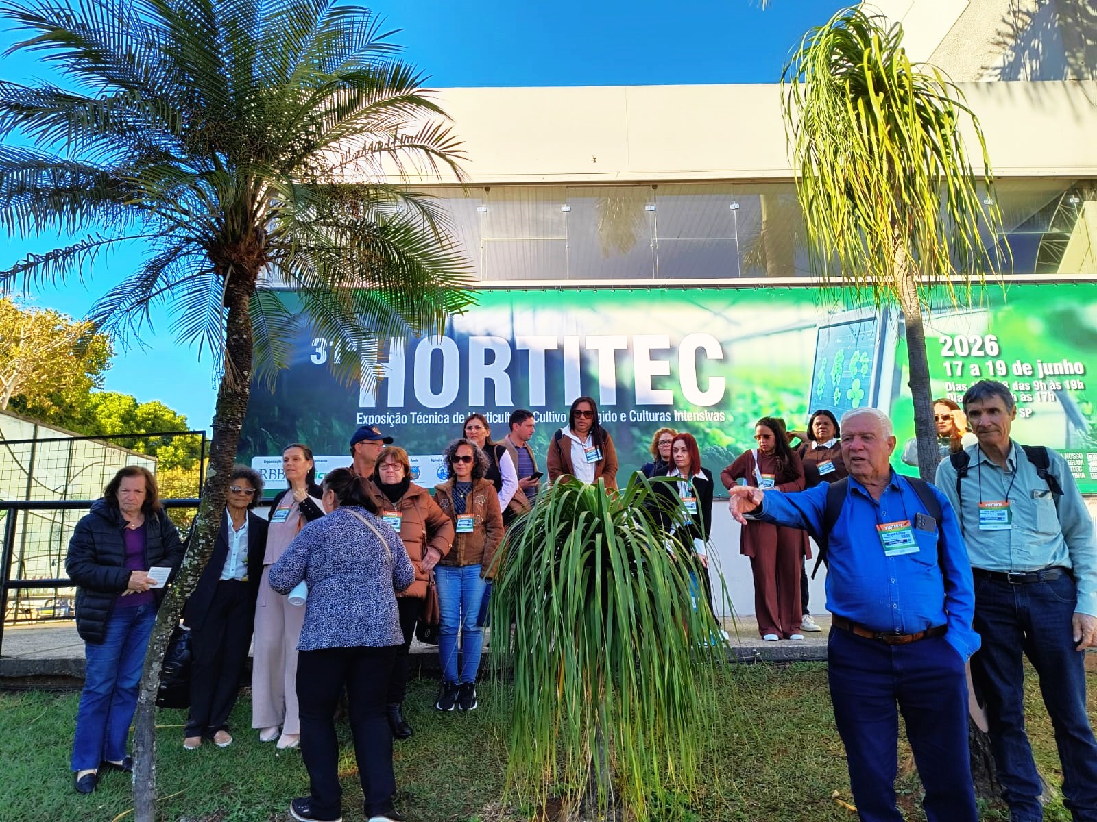 Adamantinenses participam da Hortitec 2026, em Holambra, por meio de caravana promovida pelo Sebrae