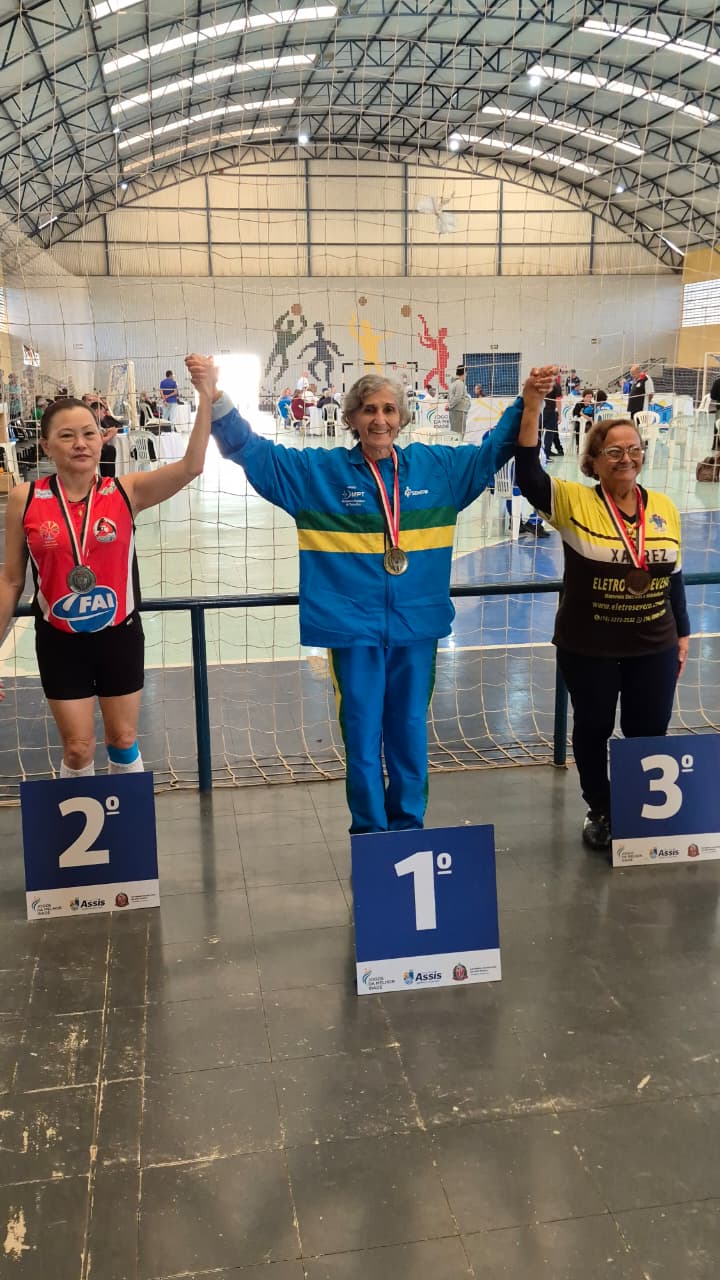 Adamantina conquista novas medalhas nos Jogos da Melhor Idade em Assis