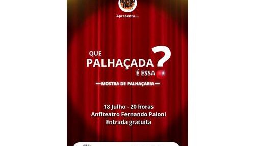 Espetáculo do Curso do Humor será apresentado neste sábado no Anfiteatro Fernando Paloni