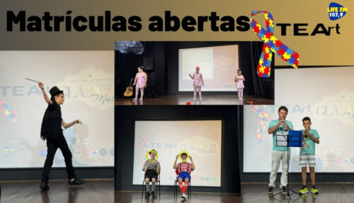 Matrículas para oficinas gratuitas do Projeto TEArt seguem abertas até 31 de julho