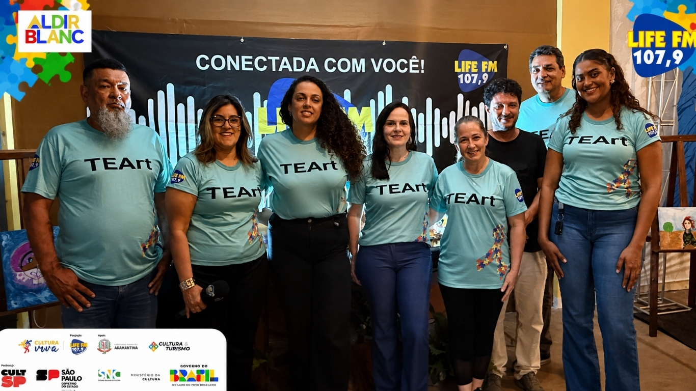 Projeto TEArt transforma vidas por meio da arte e fortalece o desenvolvimento de crianças e adolescentes autistas