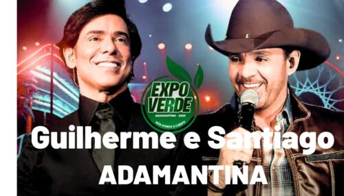 Guilherme & Santiago são confirmados como primeira atração da ExpoVerde 2026