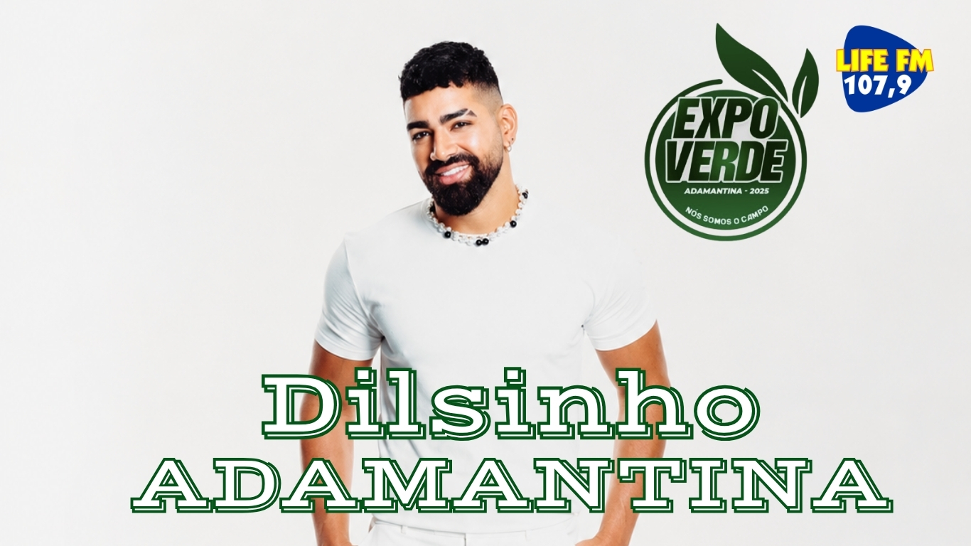 Dilsinho, o príncipe do pagode é confirmado como segunda atração da Expo Verde 2026