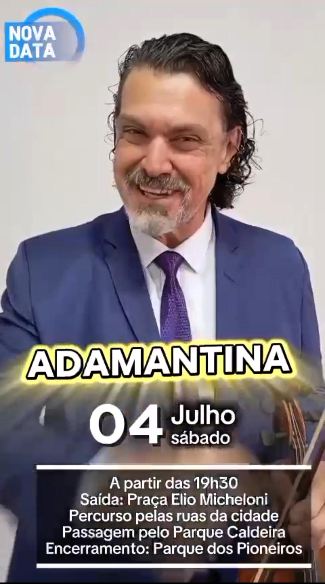 Coreto Itinerante leva música e cultura às ruas e praças de Adamantina neste sábado (4)