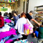 Grande procura marca o início do primeiro dia da “Arara Solidária” promovida pelo Fundo Social de Solidariedade