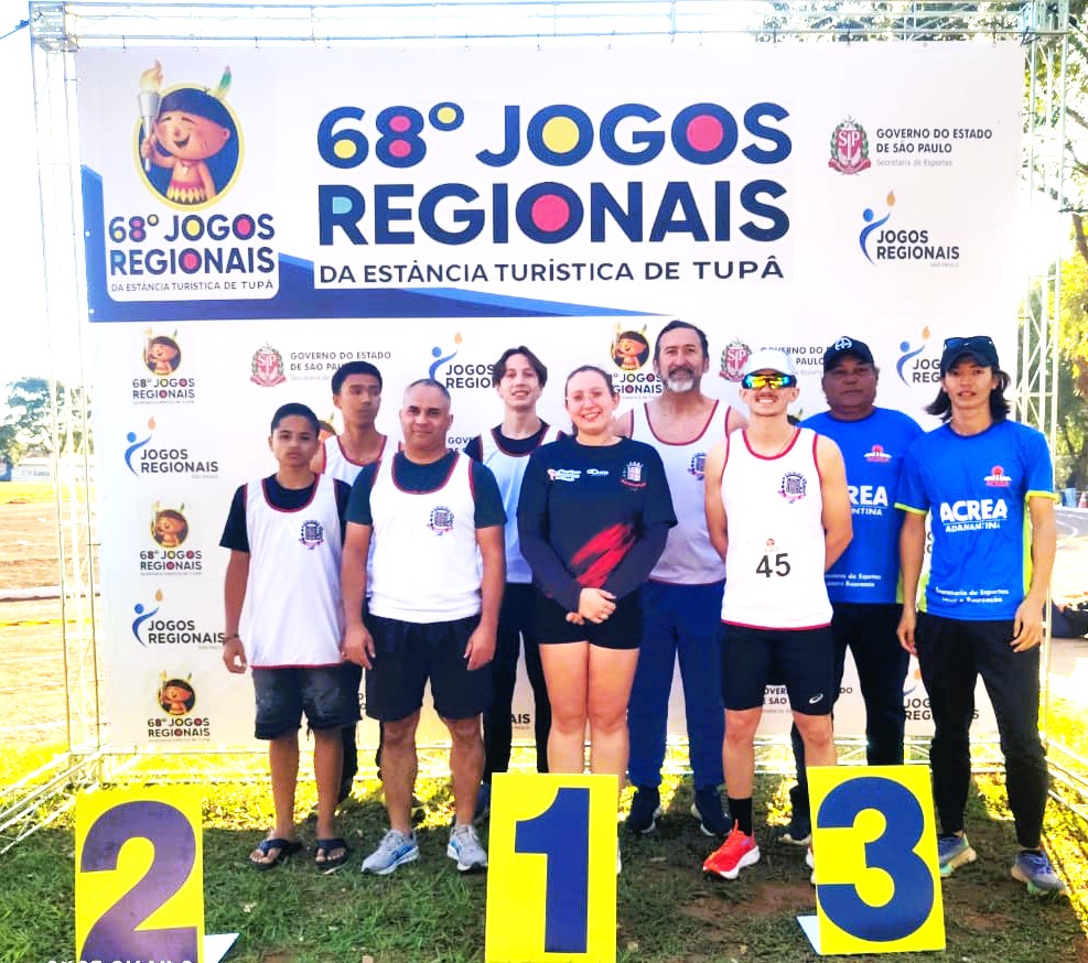 Adamantina inicia participação no atletismo nos 68º Jogos Regionais nesta terça-feira
