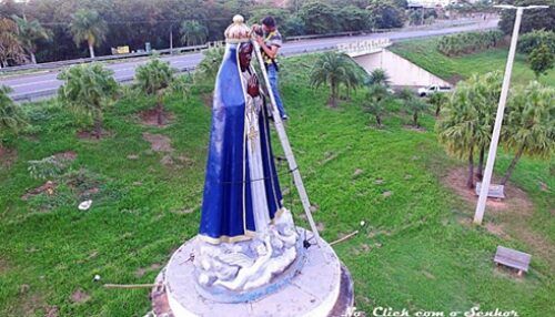 Paróquia Santo Antônio esclarece remoção da imagem de Nossa Senhora Aparecida em Adamantina