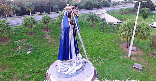 Paróquia Santo Antônio esclarece remoção da imagem de Nossa Senhora Aparecida em Adamantina