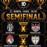 Semifinais do Campeonato Varzeano movimentam o Estádio Municipal de Adamantina nesta quinta-feira