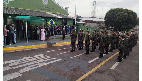 Tiro de Guerra de Adamantina realiza solenidade alusiva ao Dia do Veterano