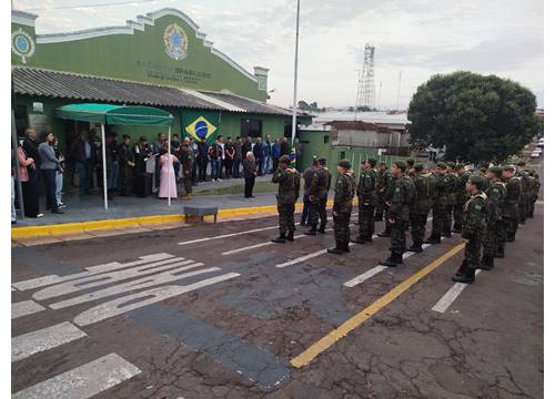 Tiro de Guerra de Adamantina realiza solenidade alusiva ao Dia do Veterano