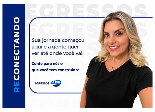 FAI enaltece a trajetória de sucesso da docente e egressa Prof.ª Dra. Juliana Felipe