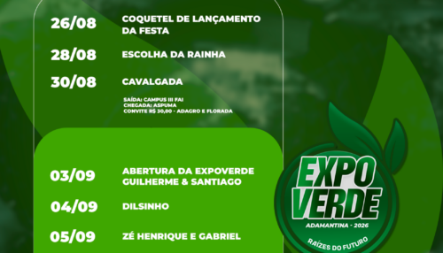 ExpoVerde 2026 valoriza a agricultura familiar de Adamantina com o Galpão do Agronegócio