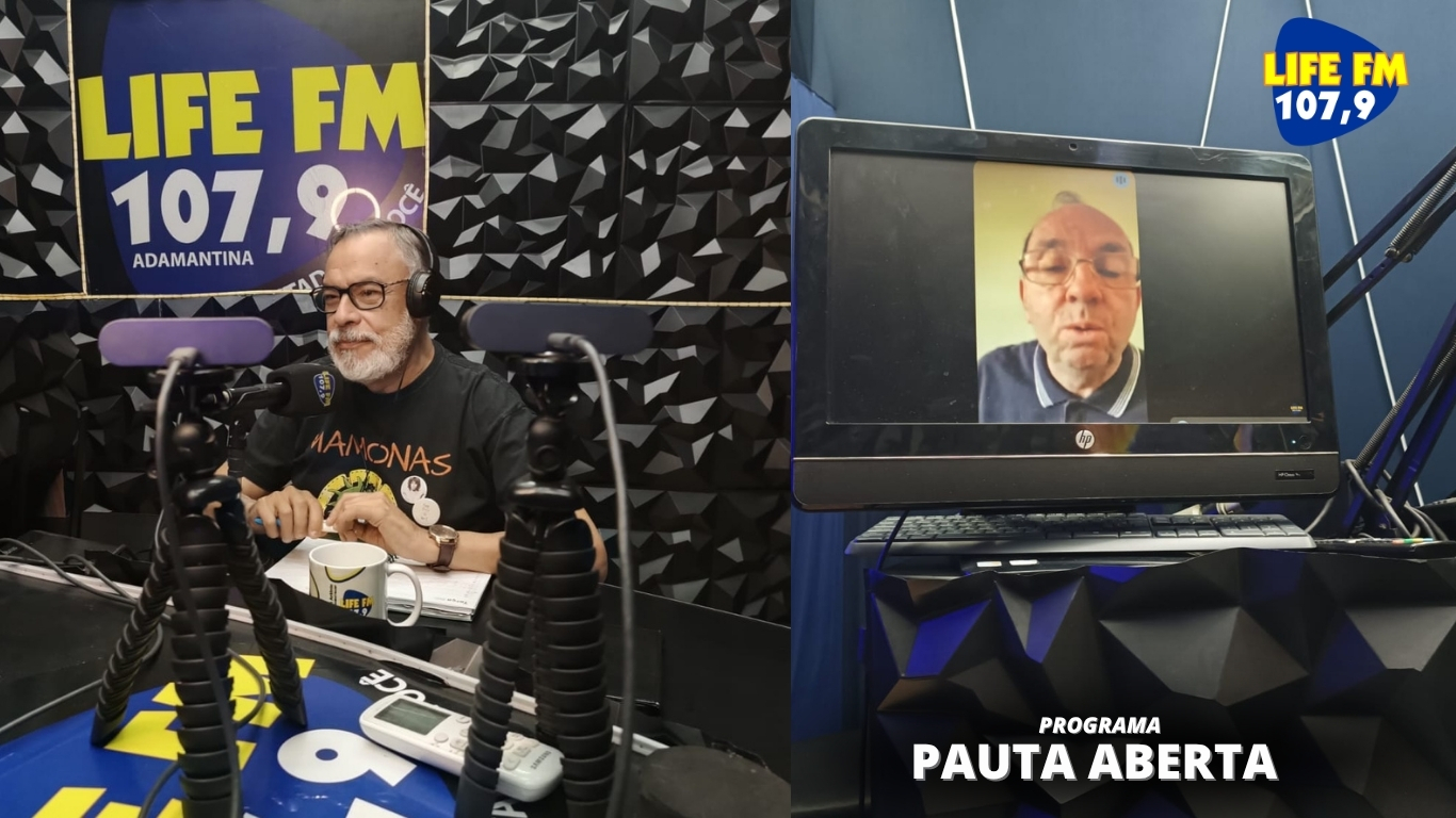 Com 33 anos na carreira pública, jornalista diplomado de Dracena, Cláudio José, relata sua marcante trajetória no Pauta Aberta.
