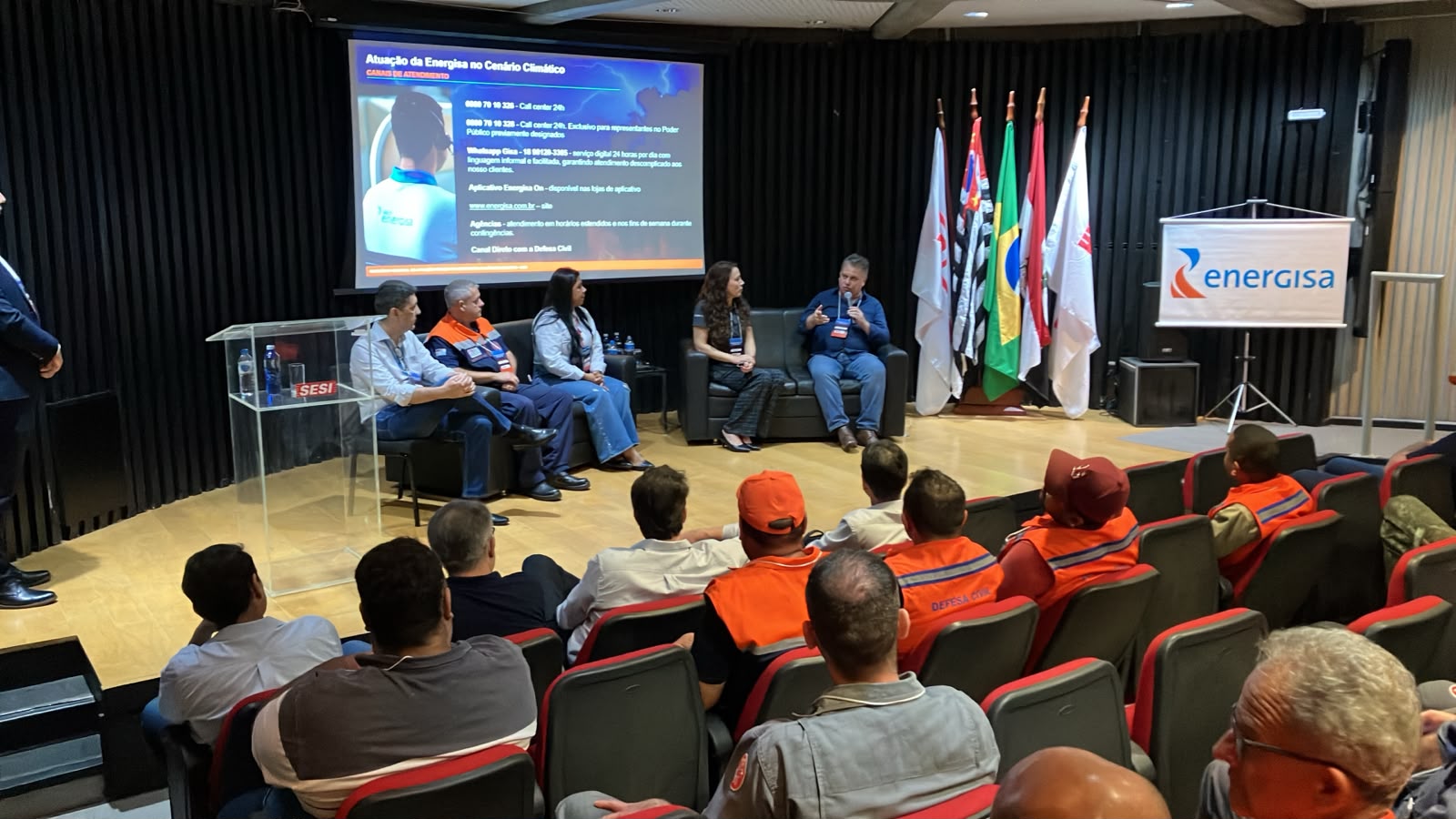 Energisa e Defesa Civil reforçam integração para enfrentar eventos climáticos severos previstos para o segundo semestre