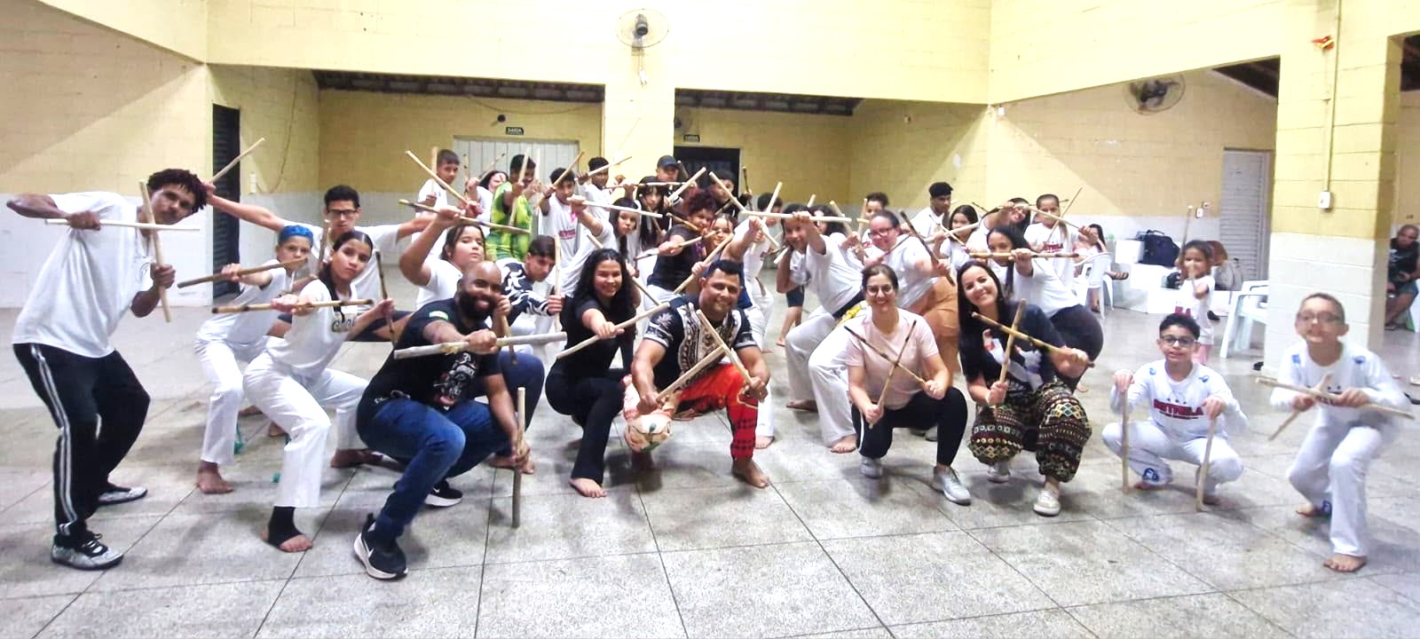 Muitas atividades chamam a atenção durante a Semana Municipal da Capoeira em Adamantina