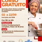 Adamantina oferece curso gratuito de preparo e vendas na área de confeitaria
