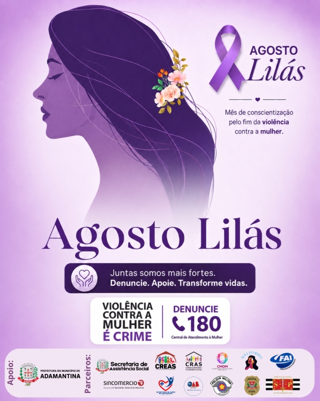 Agosto Lilás: Prefeitura de Adamantina destaca reunião do Comitê Interinstitucional de Governança nesta quinta-feira (6)