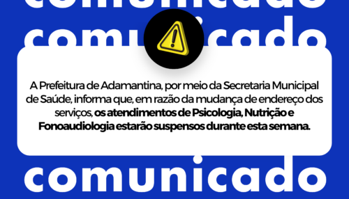 AVISO À POPULAÇÃO