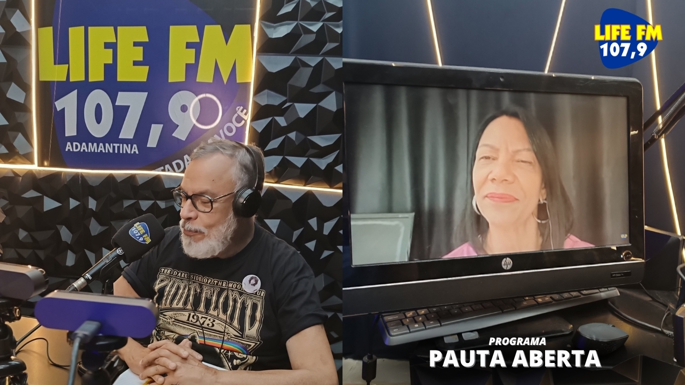 “É preciso debater e criar políticas públicas pensada para as mulheres”, afirmou a jornalista, Elaine Sampaio ao participar do Pauta Aberta.