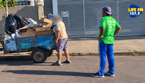 Disputa pelos recicláveis? Vídeo gera questionamentos durante coleta em Adamantina