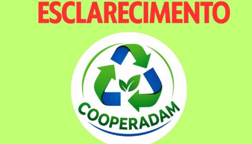 ESCLARECIMENTO À POPULAÇÃO SOBRE A COLETA SELETIVA