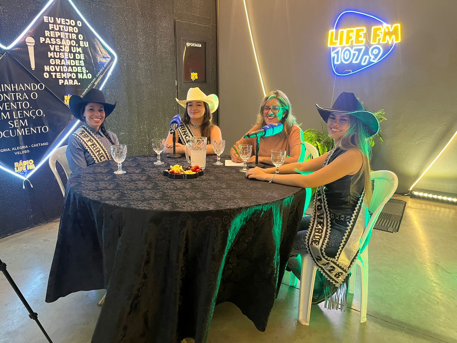 A Corte da Expo Verde na Life FM em um bate-papo descontraído