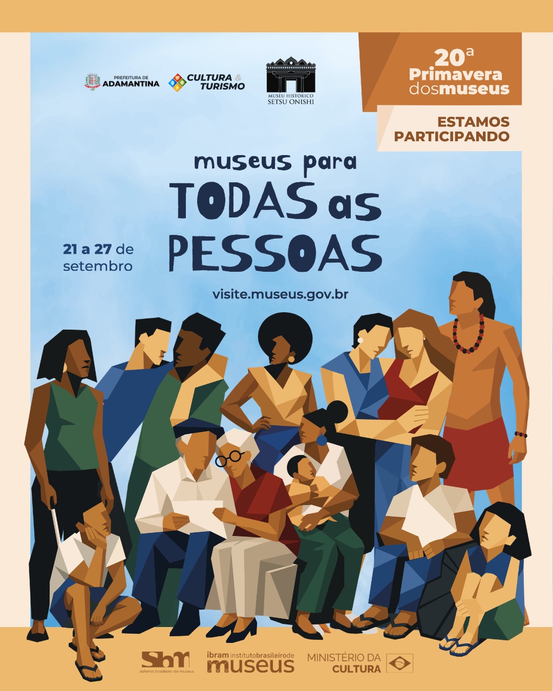 Museu de Adamantina participa da 20ª Primavera dos Museus