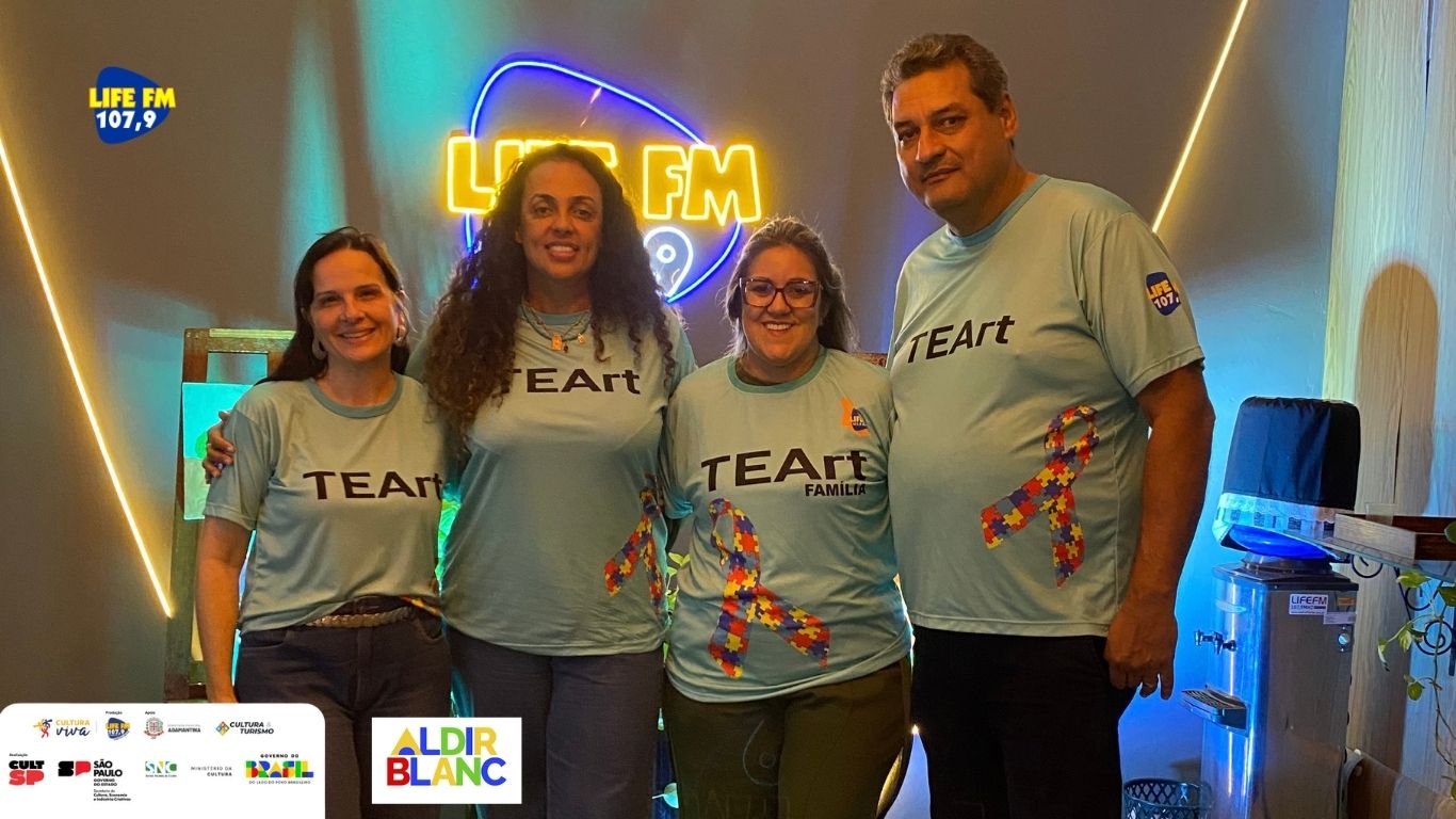 Mais que um palco, uma descoberta, crianças e jovens com TEA fazem apresentação na mostra cultural do projeto TEArt.