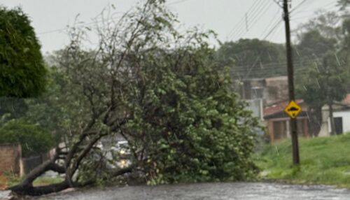 Nota à imprensa – fortes chuvas na região