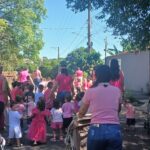 EMEI Cantinho da Criança realiza passeata em alusão à campanha Outubro Rosa em Adamantina