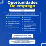 PAT de Adamantina divulga vagas para vendedor e vendedora