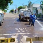 Prefeitura de Adamantina prepara trecho da Alameda Dr. Armando Salles Oliveira para receber reperfilamento asfáltico