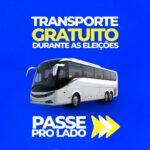 Eleitores devem ficar atentos aos horários do transporte gratuito no segundo turno das eleições em Adamantina
